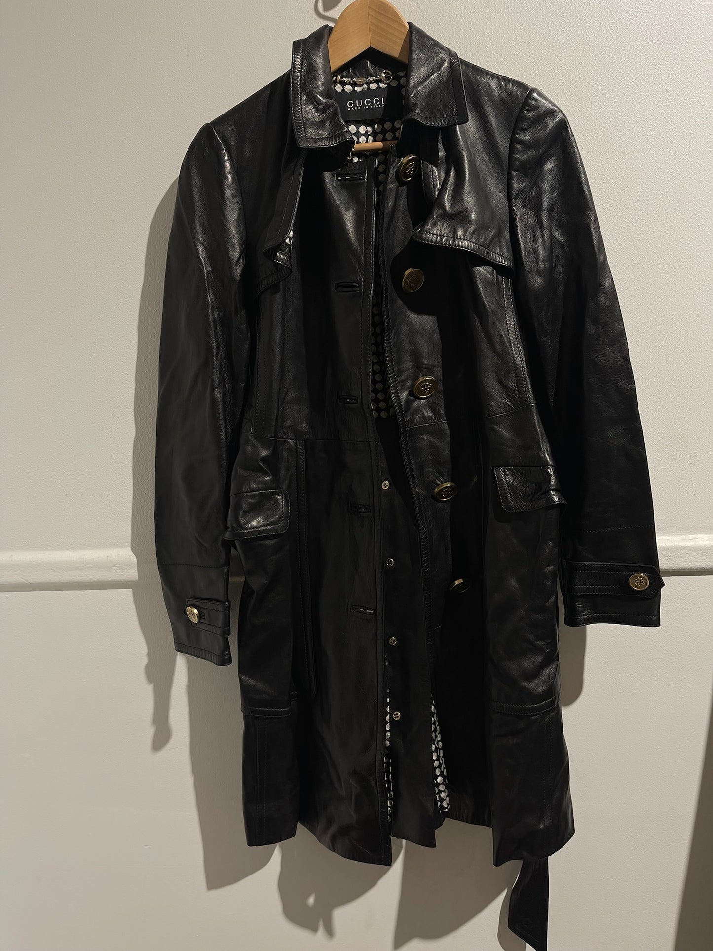 Trench Gucci noir T.36