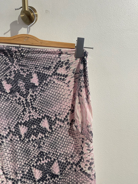 Paréo jupe Roberto Cavalli rose