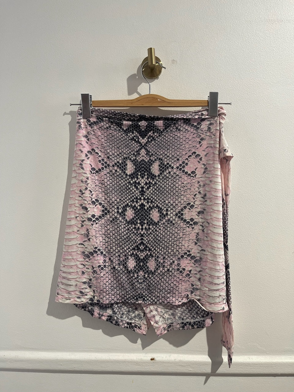 Paréo jupe Roberto Cavalli rose