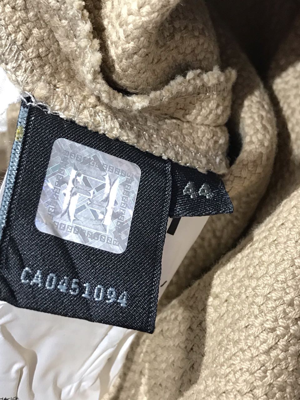 Robe Fendi beige T.40