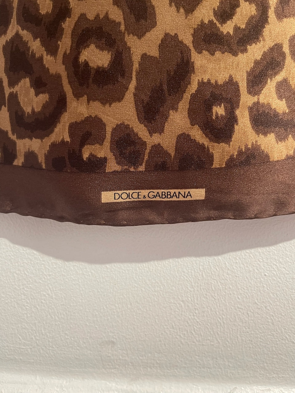 Foulard Dolce & Gabbana léopard