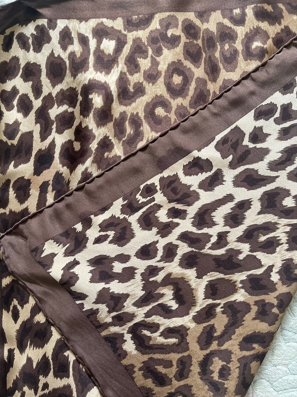 Foulard Dolce & Gabbana léopard