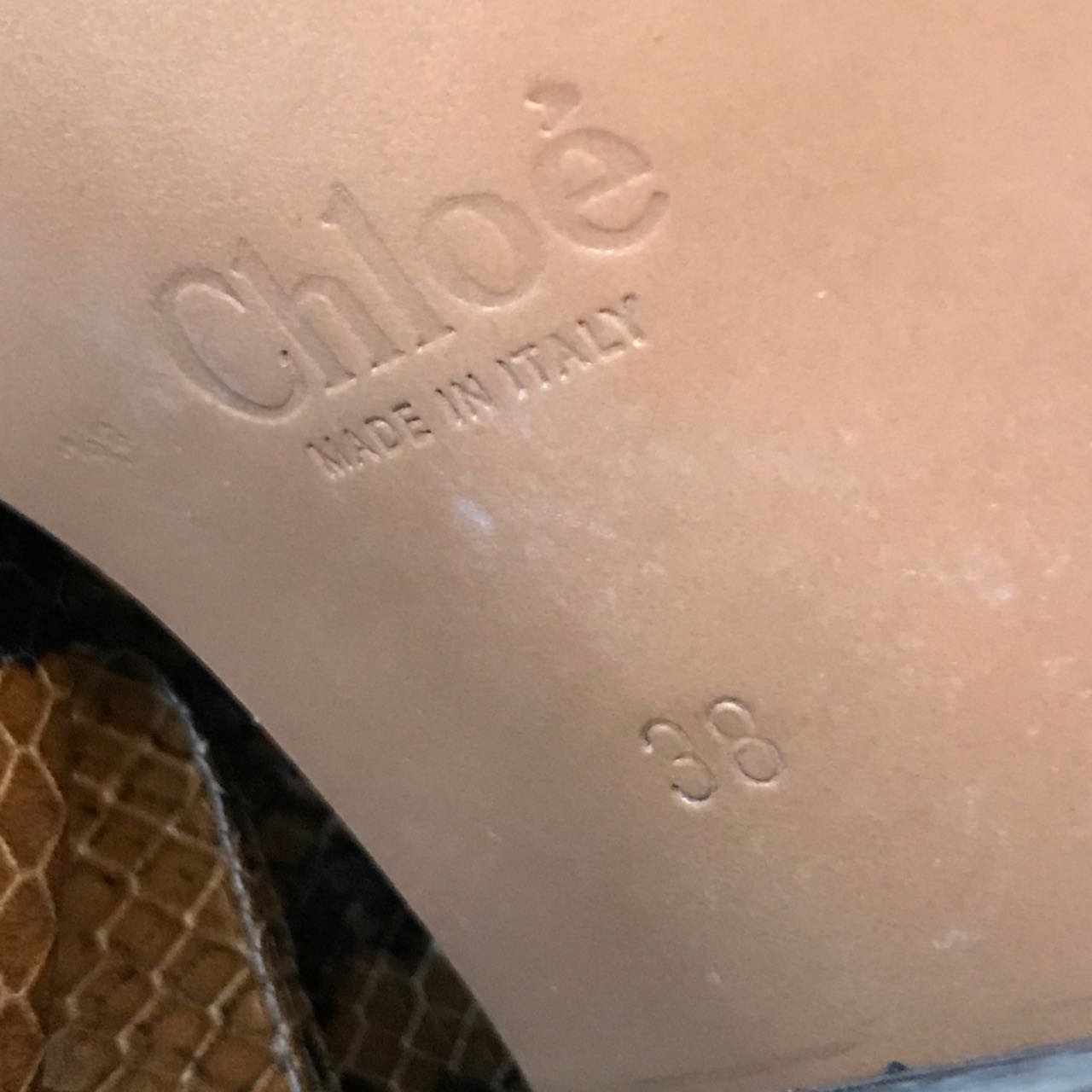 Boots Chloé Rylee T.38