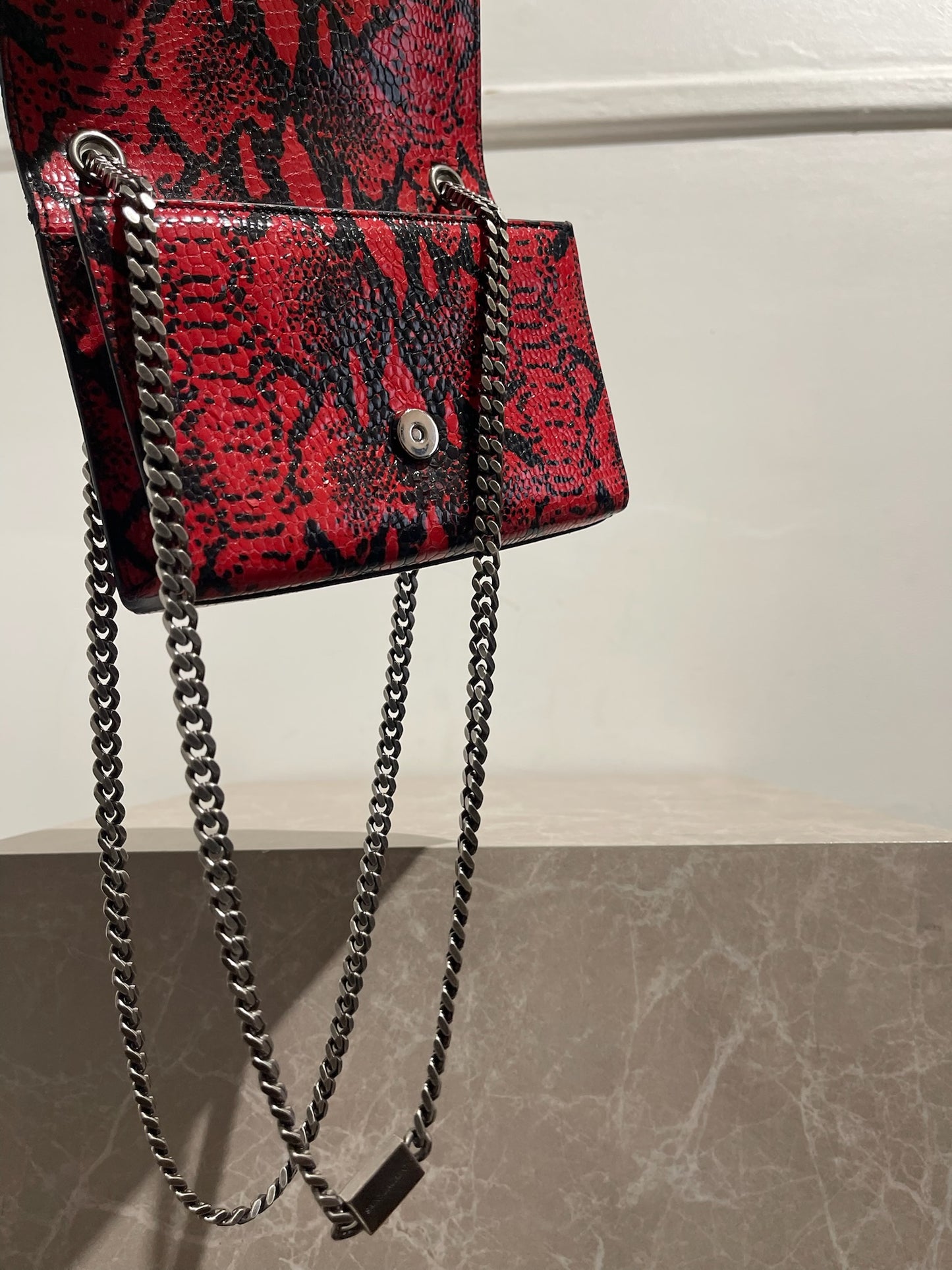 Sac Saint Laurent Kate Tassel rouge