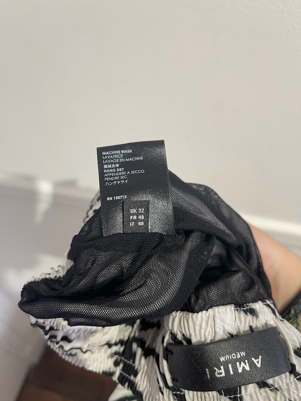 Short de bain Amiri zèbre T.M