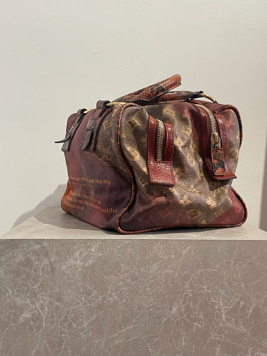 Sac Louis Vuitton Mancrazy rouge