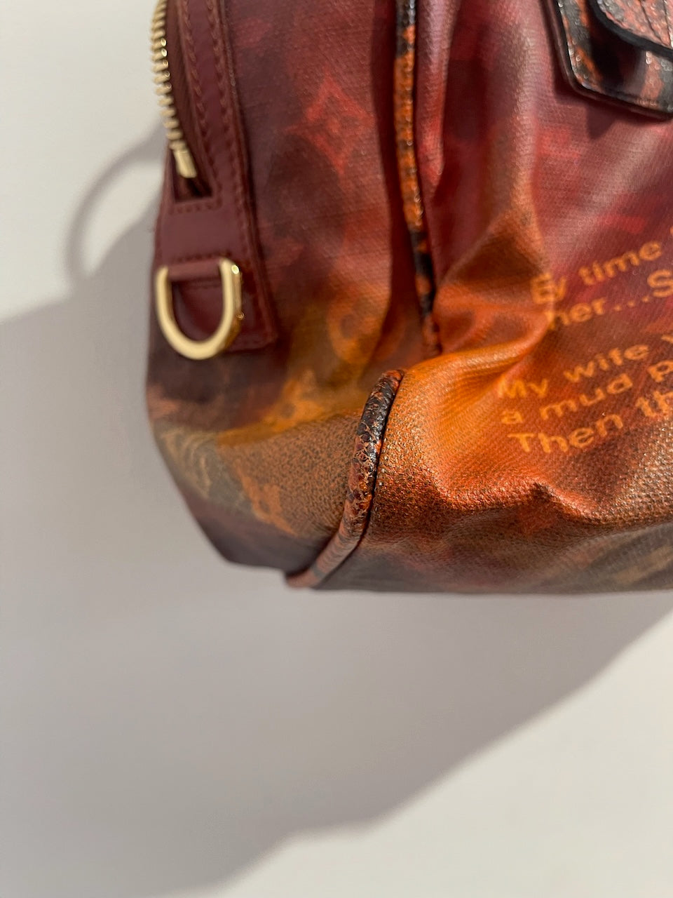 Sac Louis Vuitton Mancrazy rouge