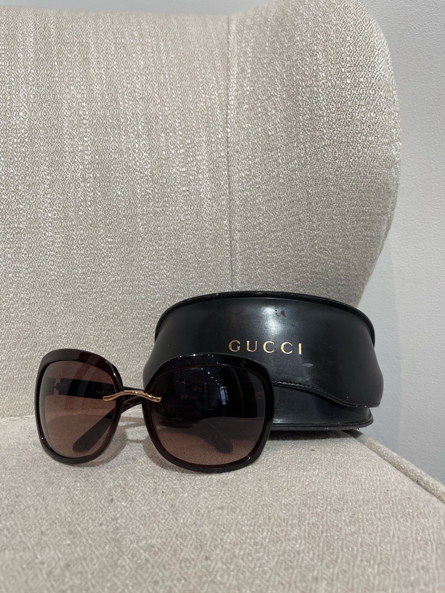 Lunettes Gucci marron