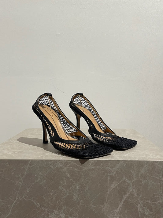 Escarpins Bottega Veneta Stretch T.38,5