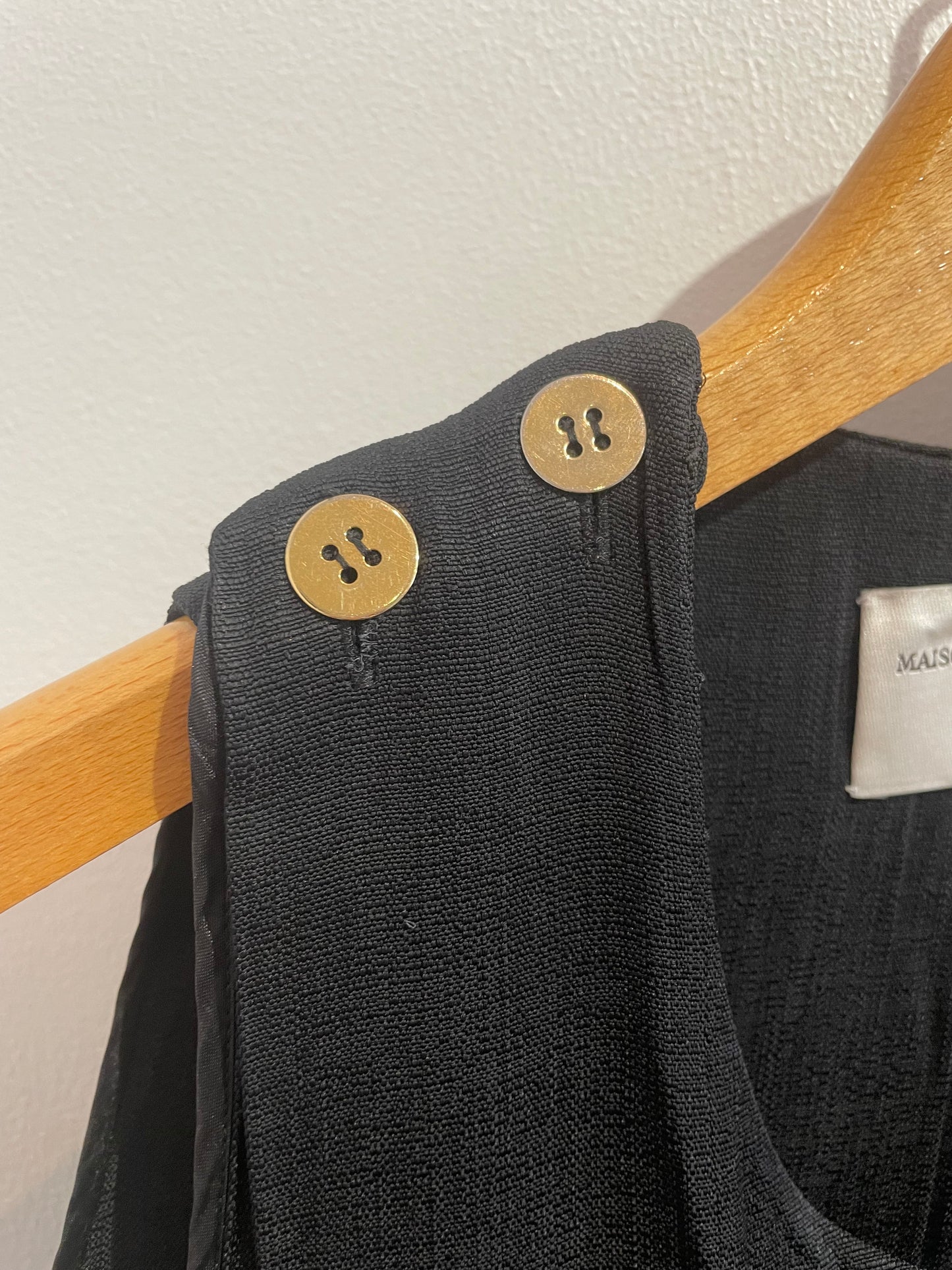 Combinaison Maison Rabih Kayrouz noire T.36