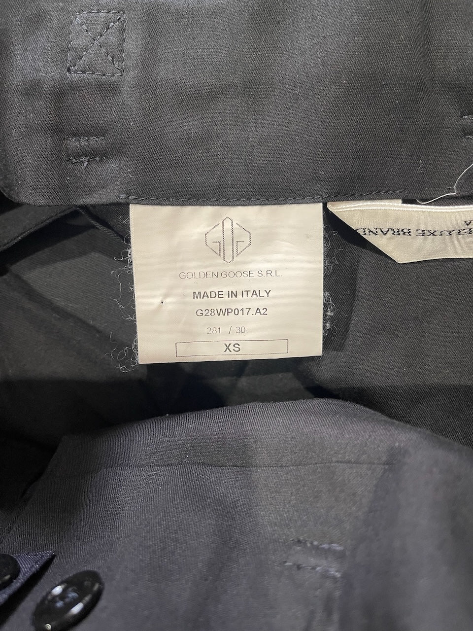 Pantalon Golden Goose Deluxe bleu T.XS