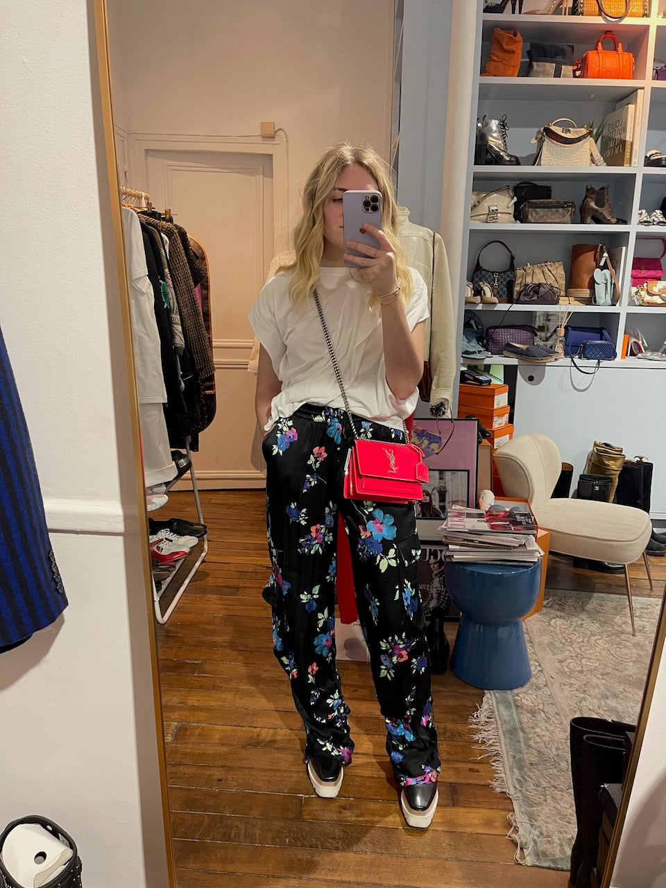 Pantalon Rotate noir T.36