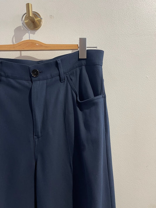 Pantalon Jil Sander bleu marine T.36
