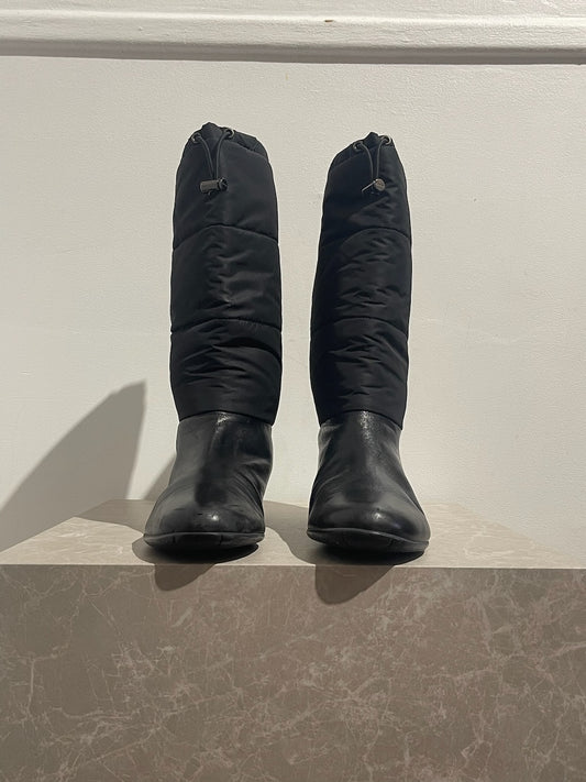 Bottes Prada noires T.39