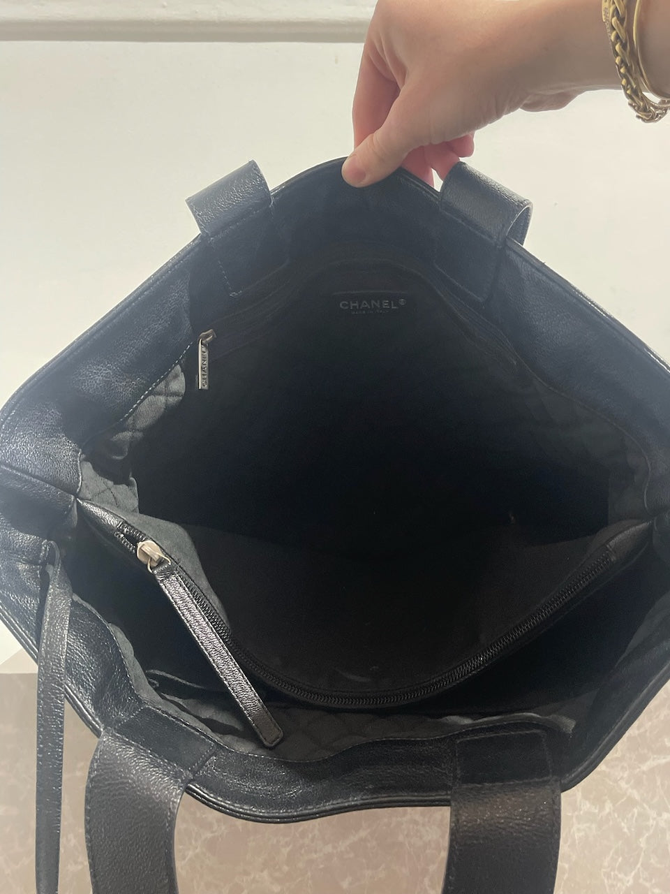 Sac cabas Chanel noir