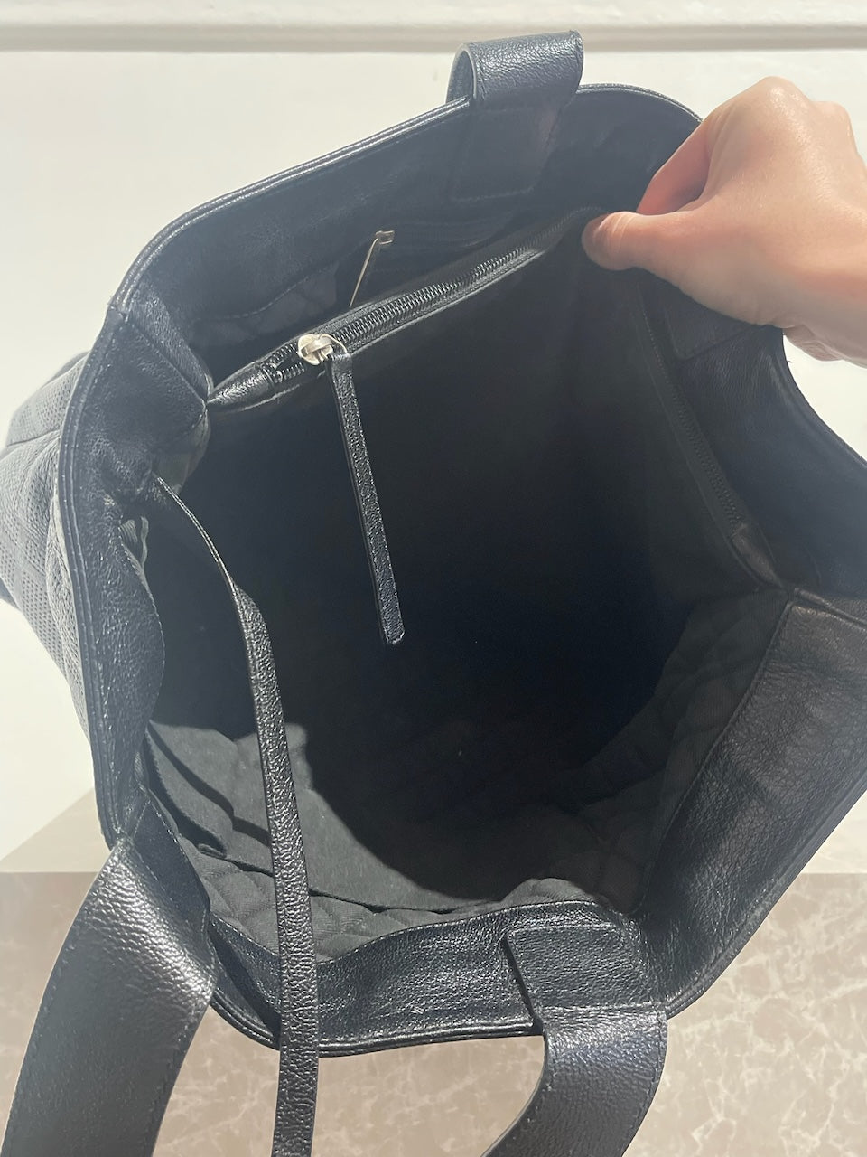 Sac cabas Chanel noir