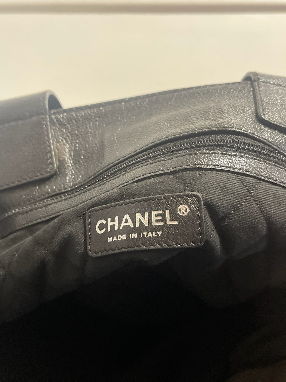Sac cabas Chanel noir