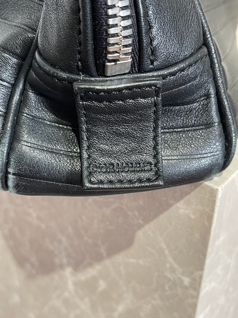 Sac porte-documents Dior noir