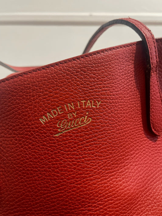Sac cabas Gucci rouge