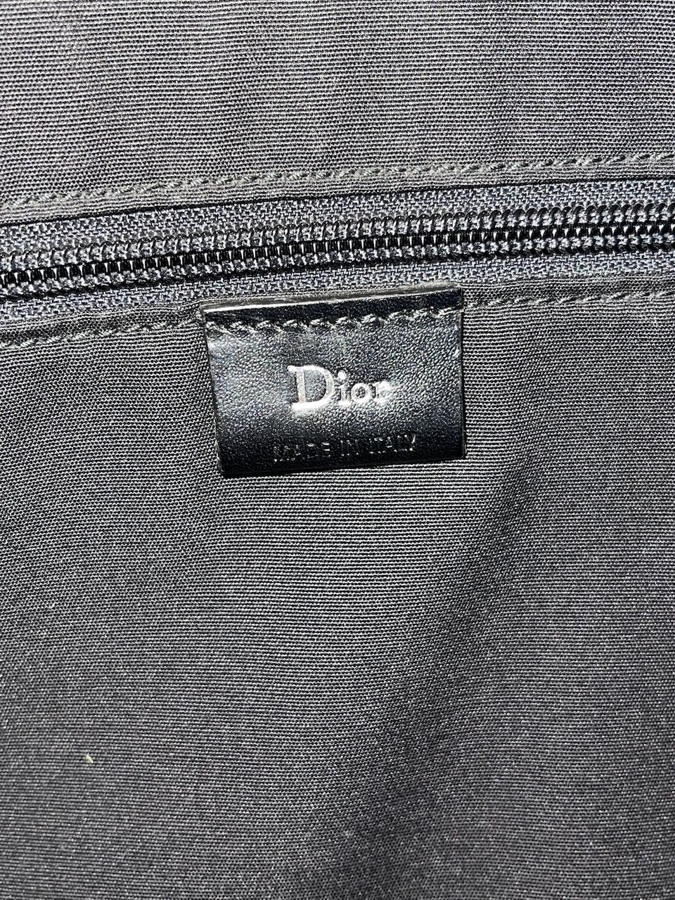 Sac porte-documents Dior noir