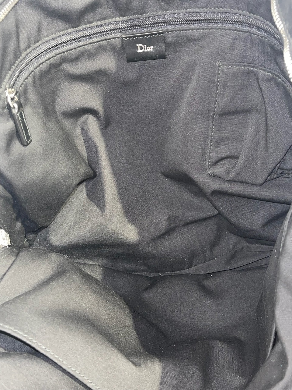 Sac porte-documents Dior noir