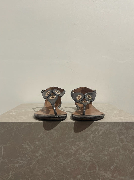 Sandales Alaia grises T.40