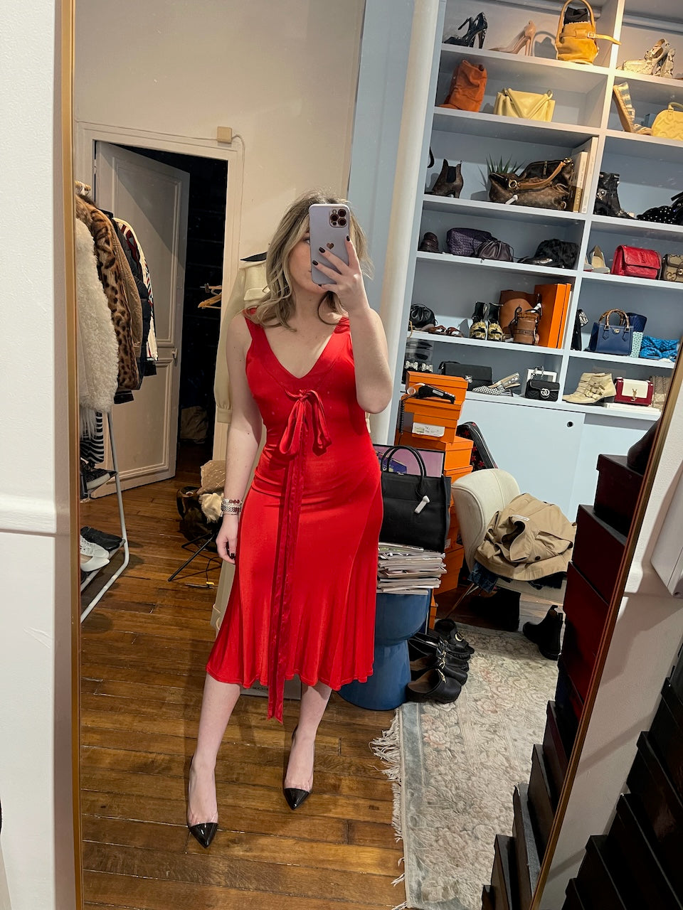 Robe Valentino rouge T.36