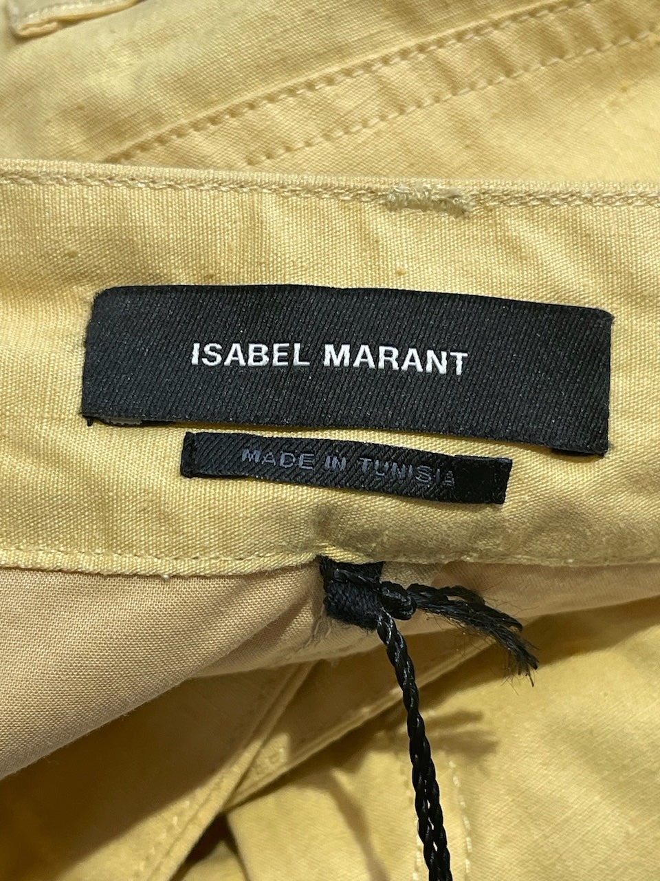 Jeans Isabel Marant jaune T.34 NEUF
