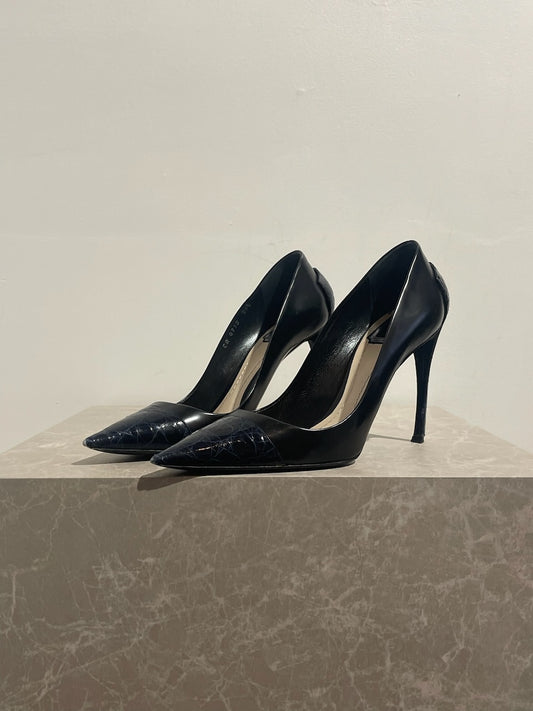 Escarpins Dior noirs T.39,5