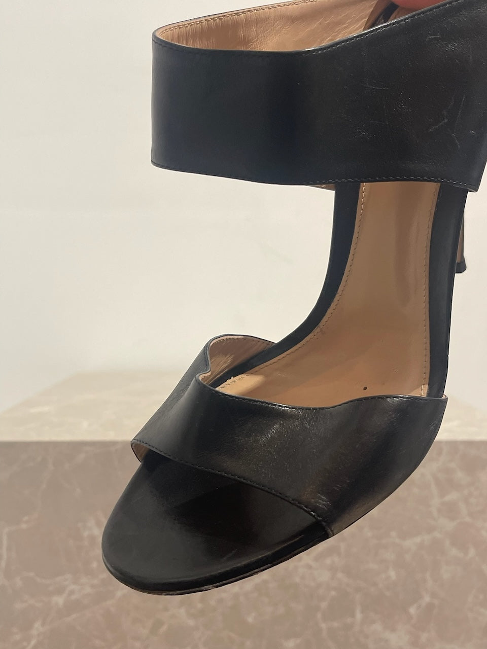 Sandales Sergio Rossi noir T.40,5