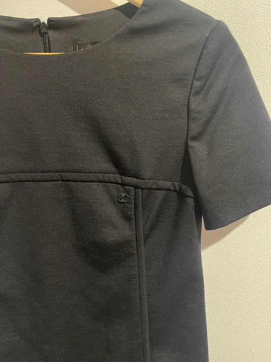 Robe Chanel noire T.38