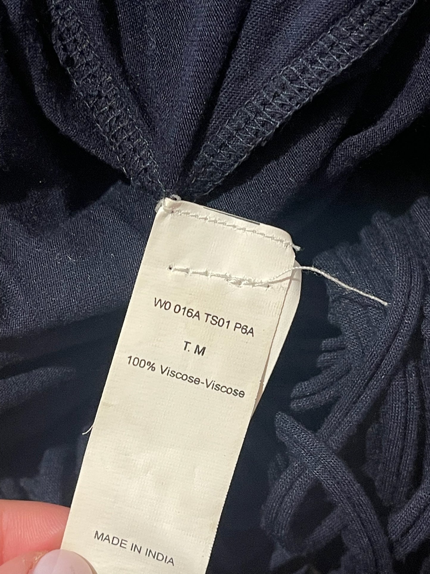 Robe Lanvin bleu marine T.M