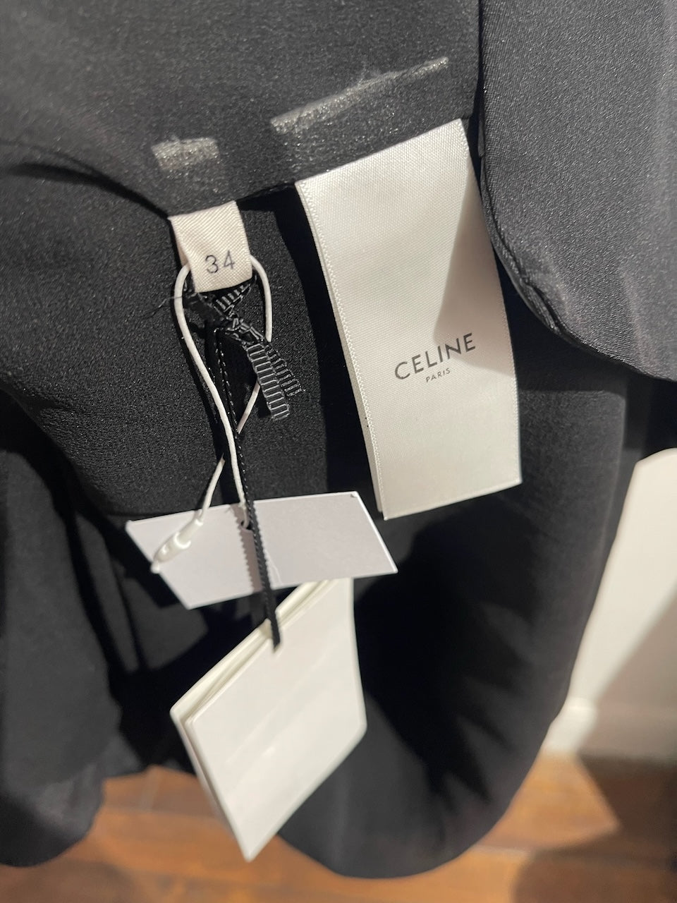 Robe Céline noire T.34 NEUVE