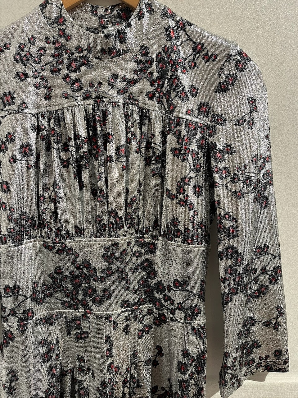 Robe Paco Rabanne argentée T.42
