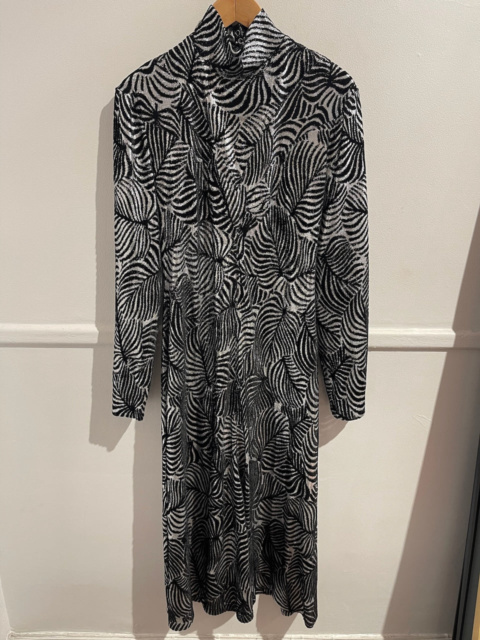 Robe Paco Rabanne zèbre T.46