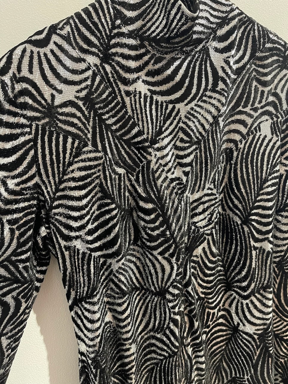 Robe Paco Rabanne zèbre T.46