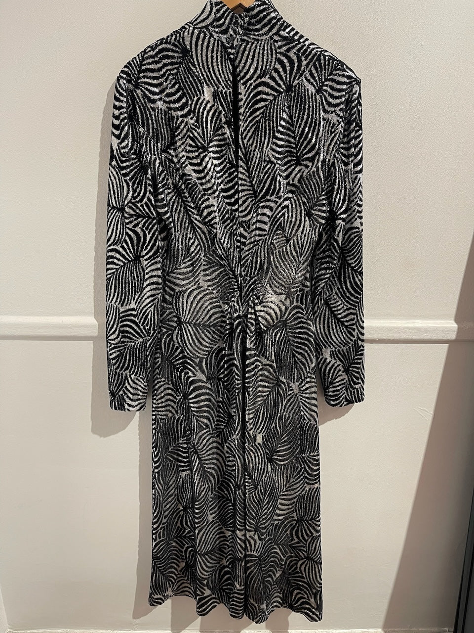 Robe Paco Rabanne zèbre T.46
