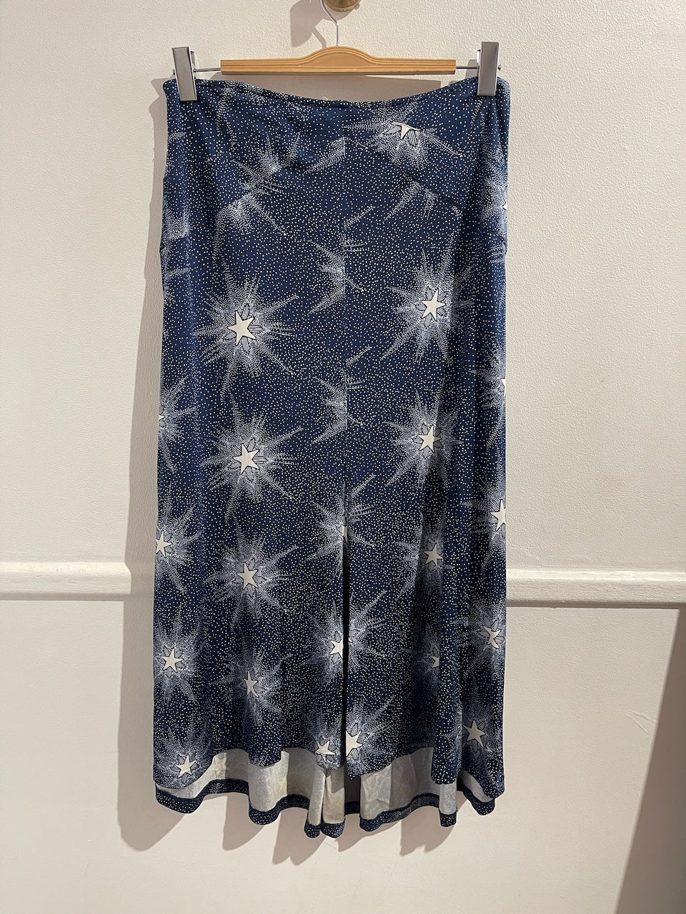 Jupe Paco Rabanne bleue T.42