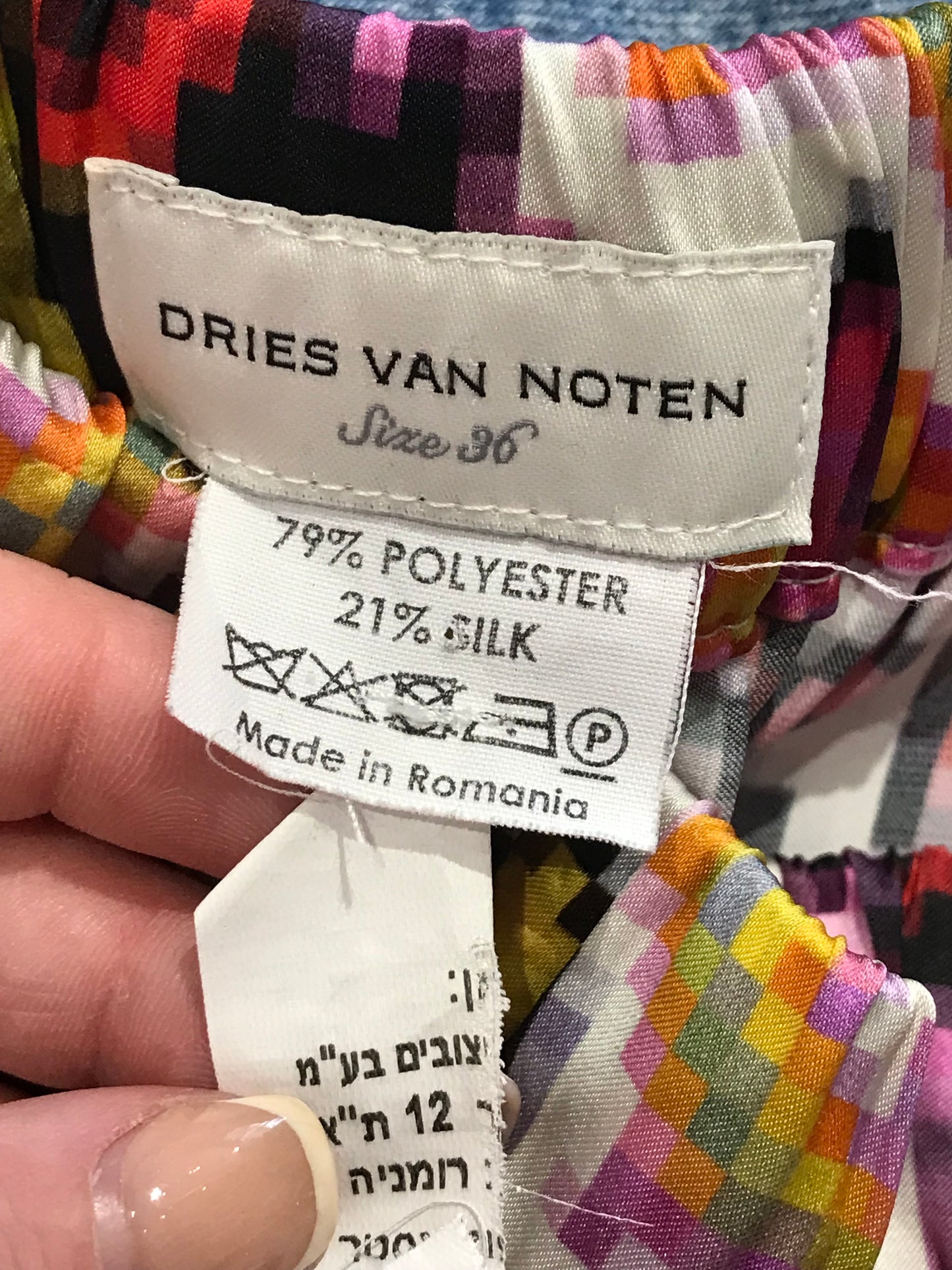 Pantalon Dries Van Noten T.36