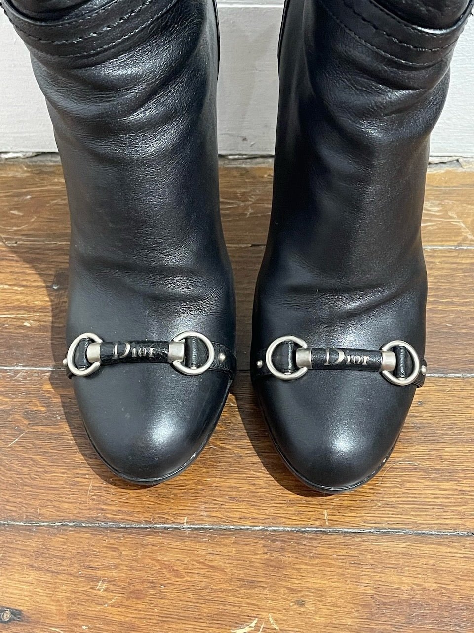 Bottes Dior noires T.40
