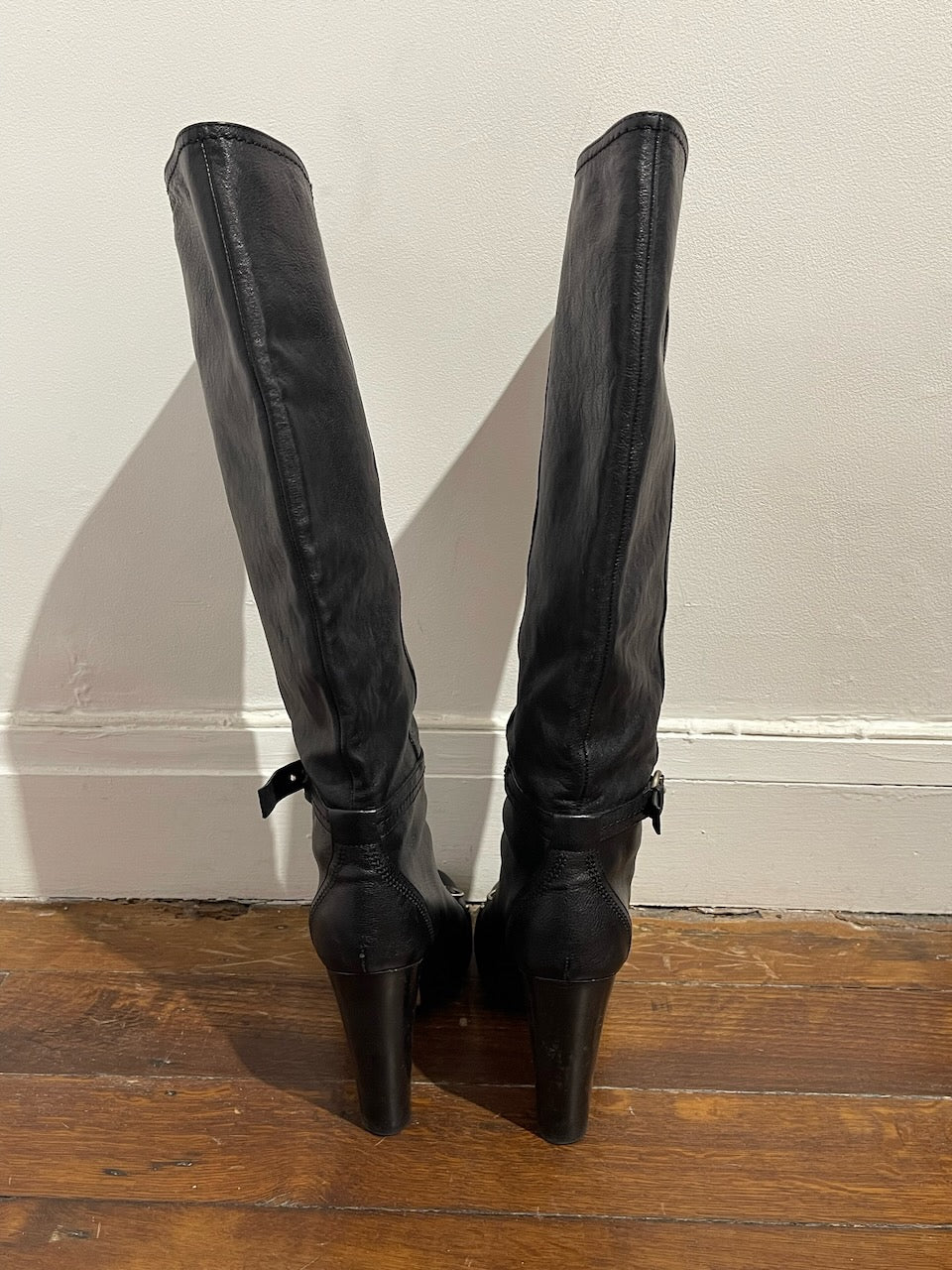 Bottes Dior noires T.40
