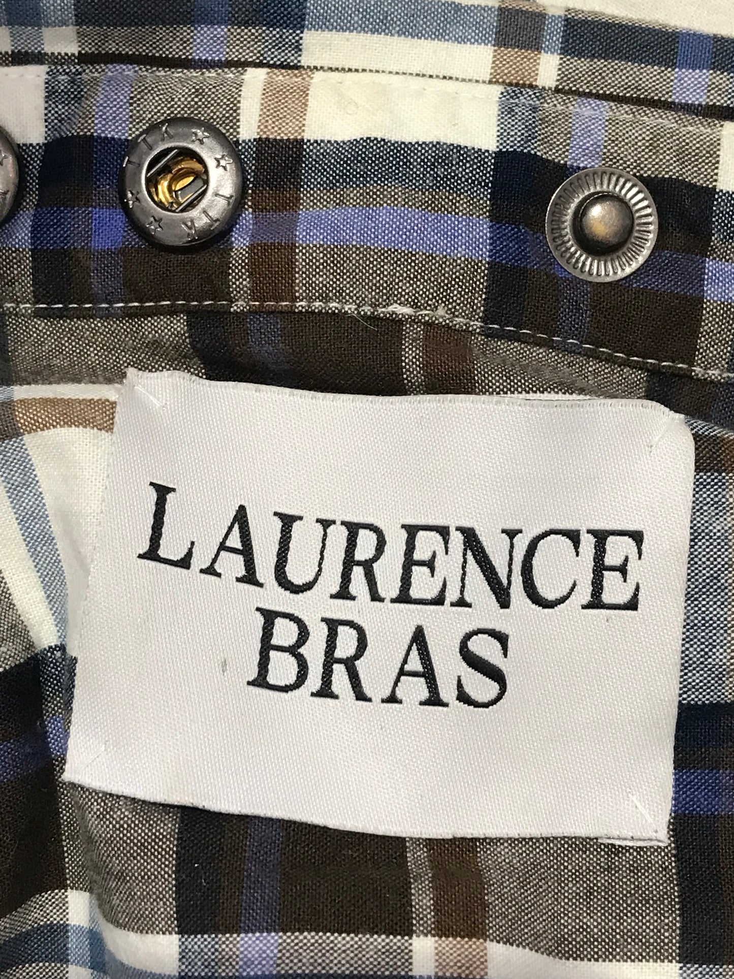 Chemise Laurence Bras à carreaux T.36