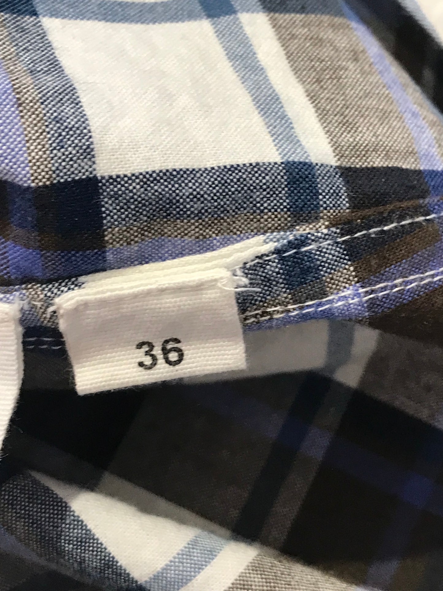 Chemise Laurence Bras à carreaux T.36