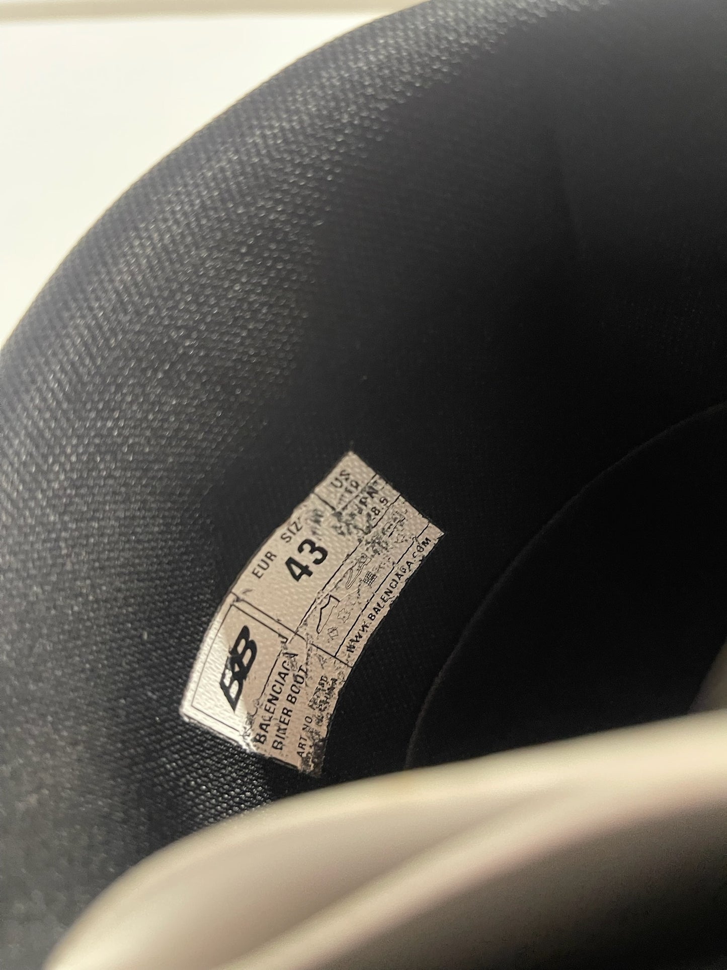 Bottes Balenciaga Tyrex T.43