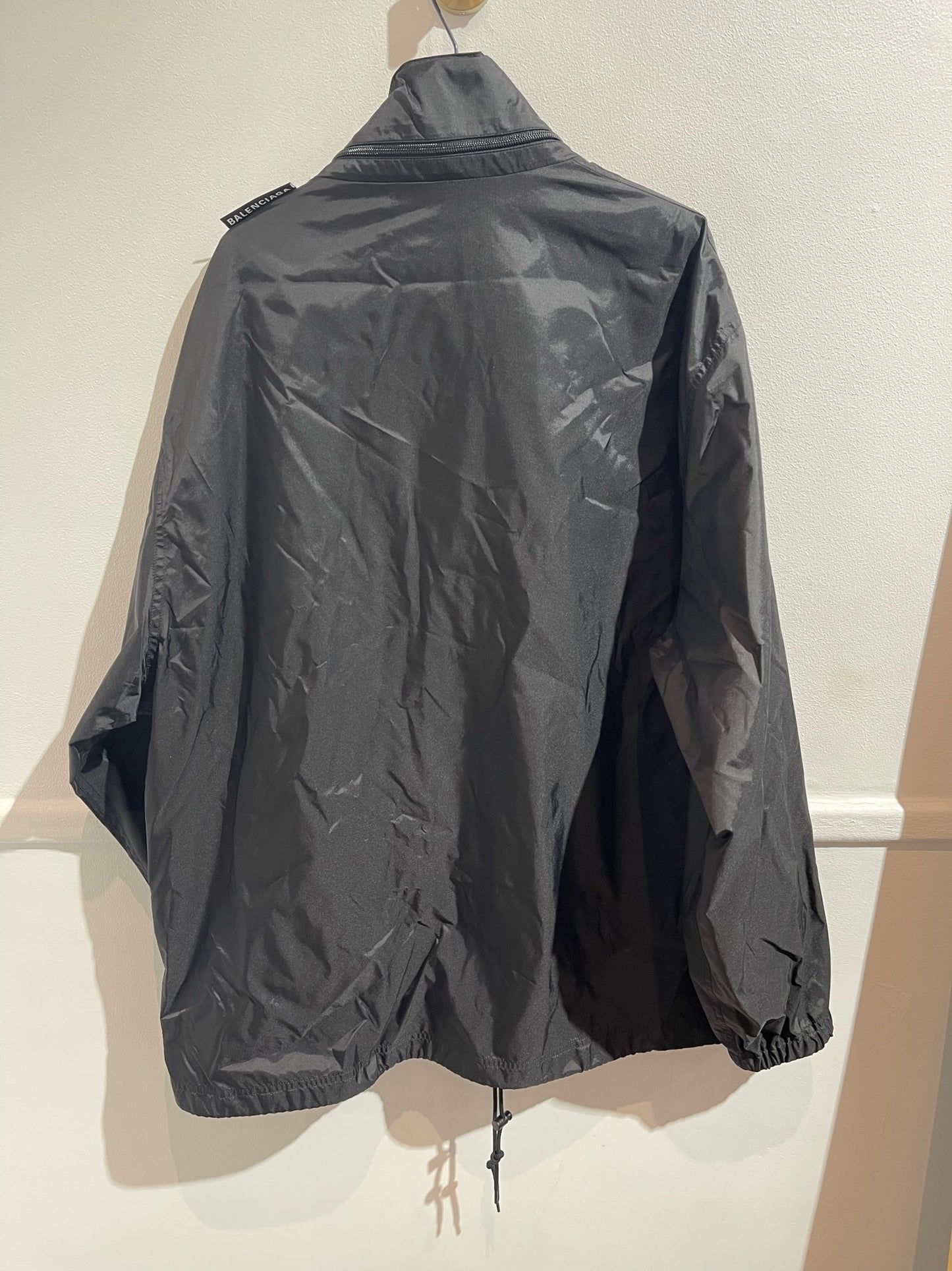 Veste impermeable Balenciaga noire T.44 Neuf