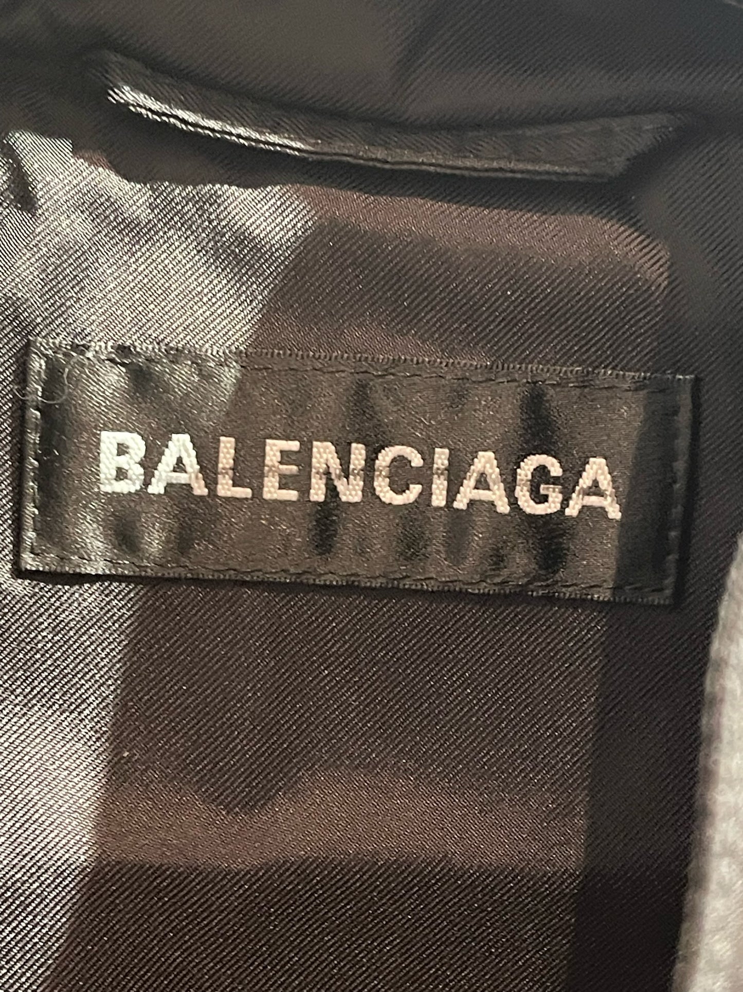 Veste impermeable Balenciaga noire T.44 Neuf