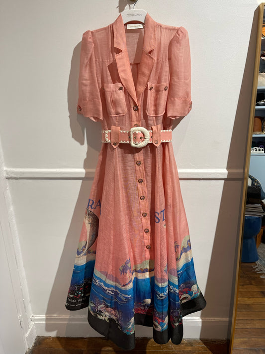 Robe Zimmermann rose T.0