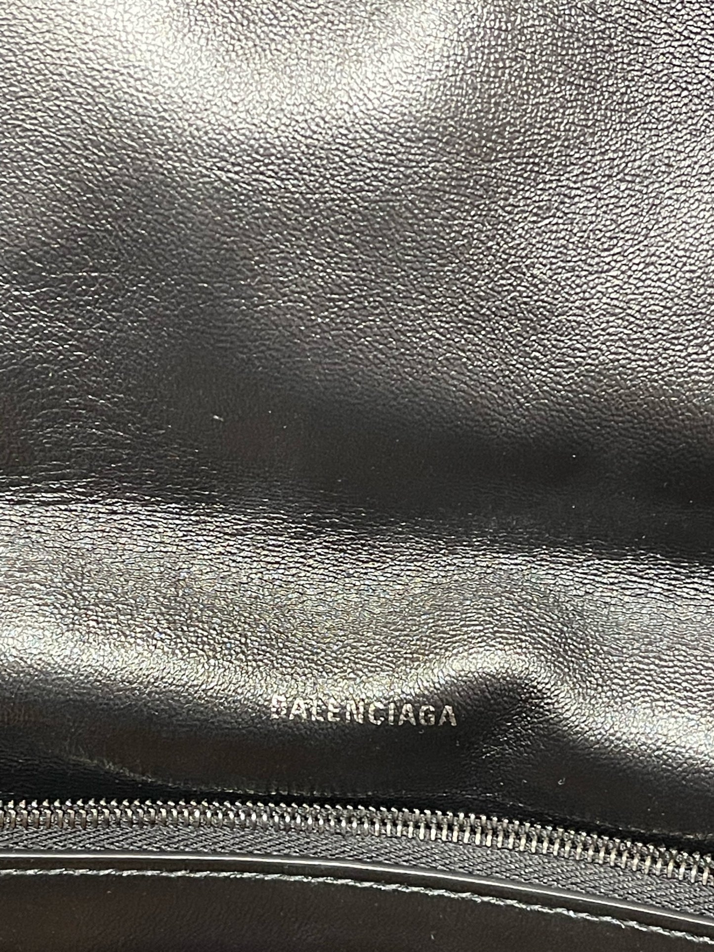 Sac Balenciaga Crush Noir