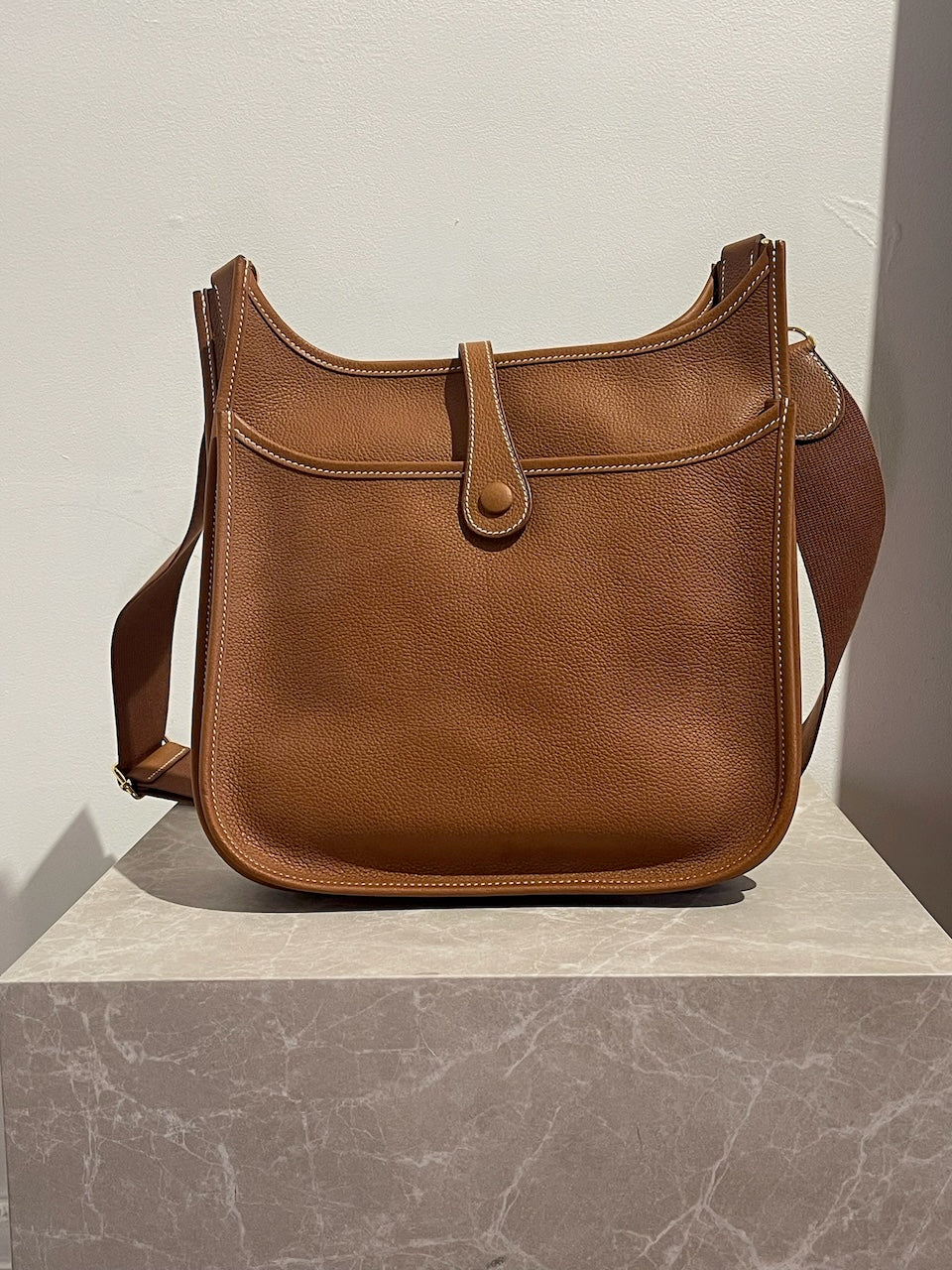 Sac Hermes Evelyne III 29 gold