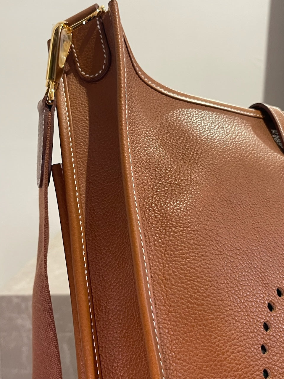 Sac Hermes Evelyne III 29 gold